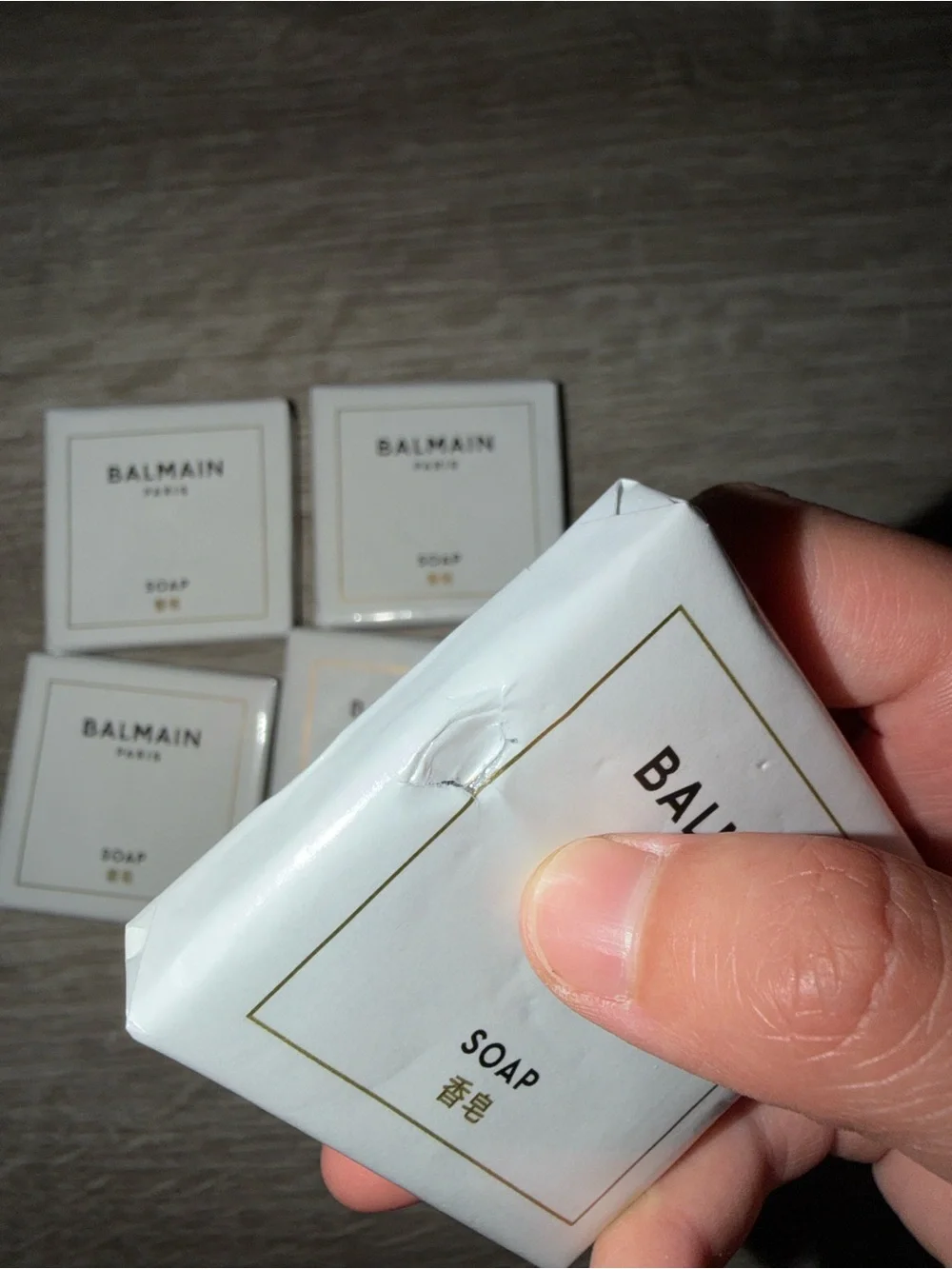 Balmain White Soap - Luxury Bath Bar